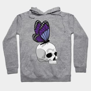 Butterfly with Skull Hoodie
